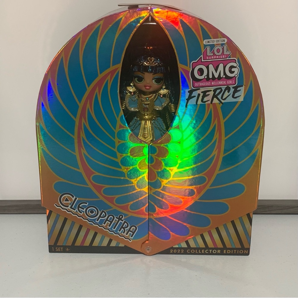 L.O.L. Surprise O.M.G. Fierce Limited Edition Collector Cleopatra Doll-New